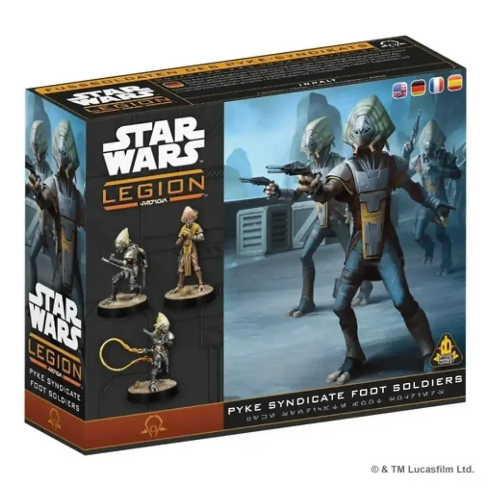 Star Wars: Legion - Pyke Syndicate Foot Soldiers Front Cover