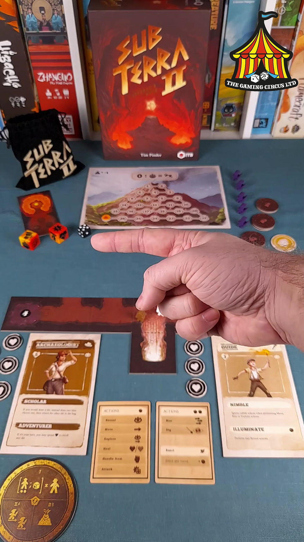 Thumbnail: Sub Terra 2: Inferno's Edge Board Game How to Play Video