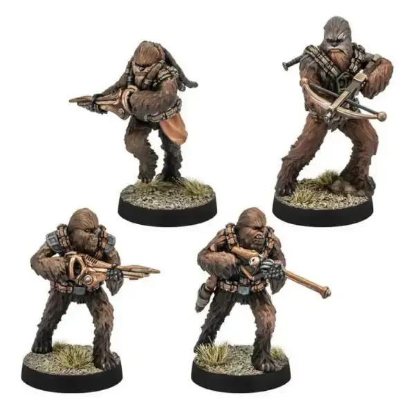 Thumbnail: Star Wars: Legion - Kashyyyk Wookie Warriors Miniatures Components