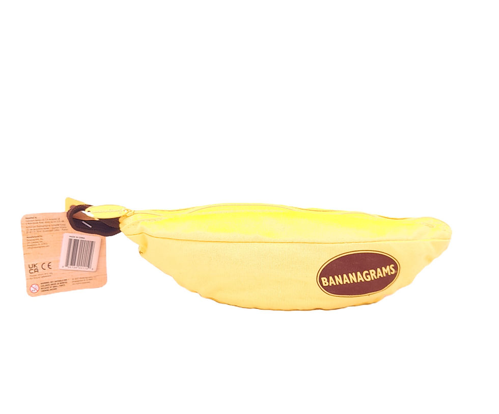 Bananagrams Board Game Back Cover