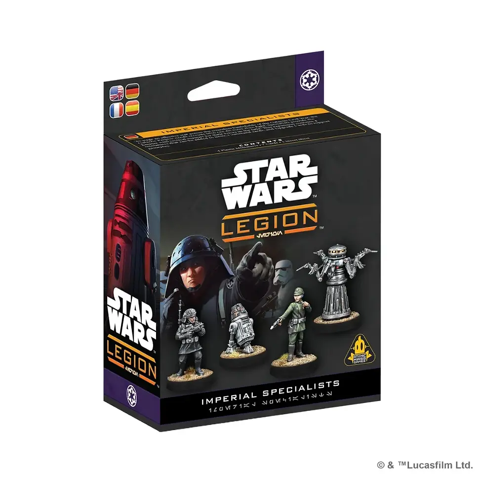 Star Wars: Legion - Imperial Specialists Expansion Front Cover