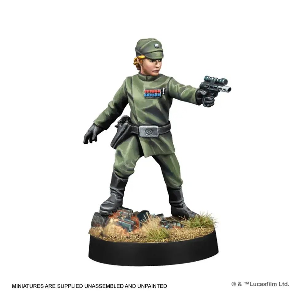 Thumbnail: Star Wars: Legion - Customizable Imperial Officer & Agent Miniatures