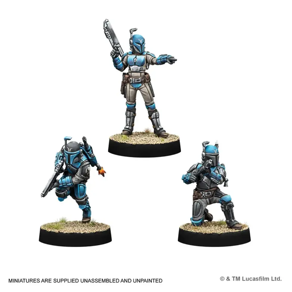 Thumbnail: Star Wars: Legion – Mandalorian Warriors Clan Kryze Veteran Models