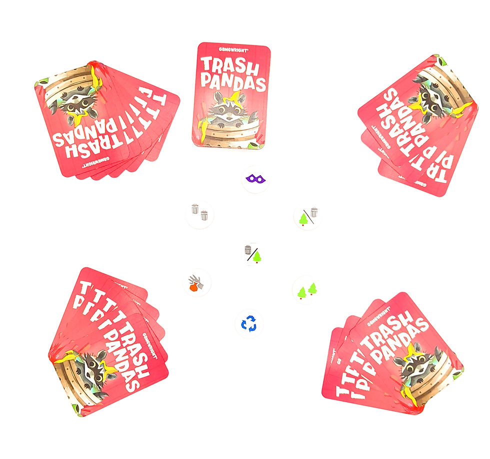 Thumbnail: Trash Pandas Board Game Setup