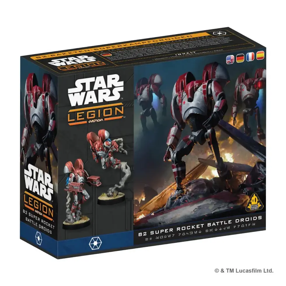 Star Wars: Legion – B2 Super Rocket Battle Droids Front Cover