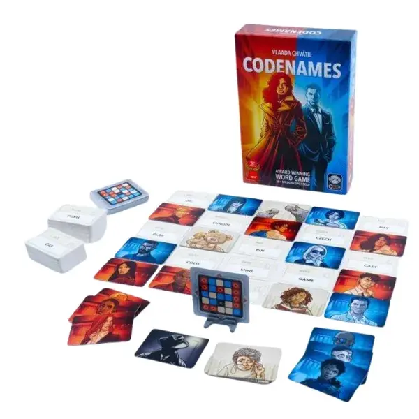 Thumbnail: Codenames Board Game Components