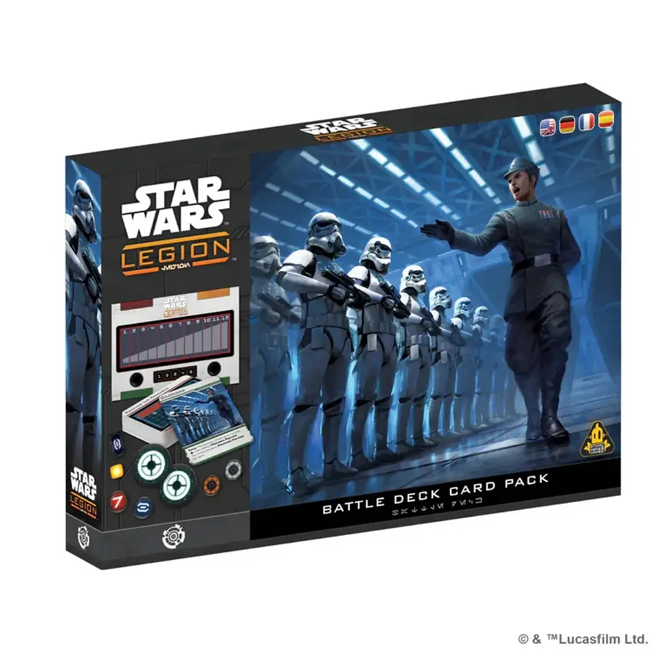Star Wars: Legion – Battle Card Pack Front Cover