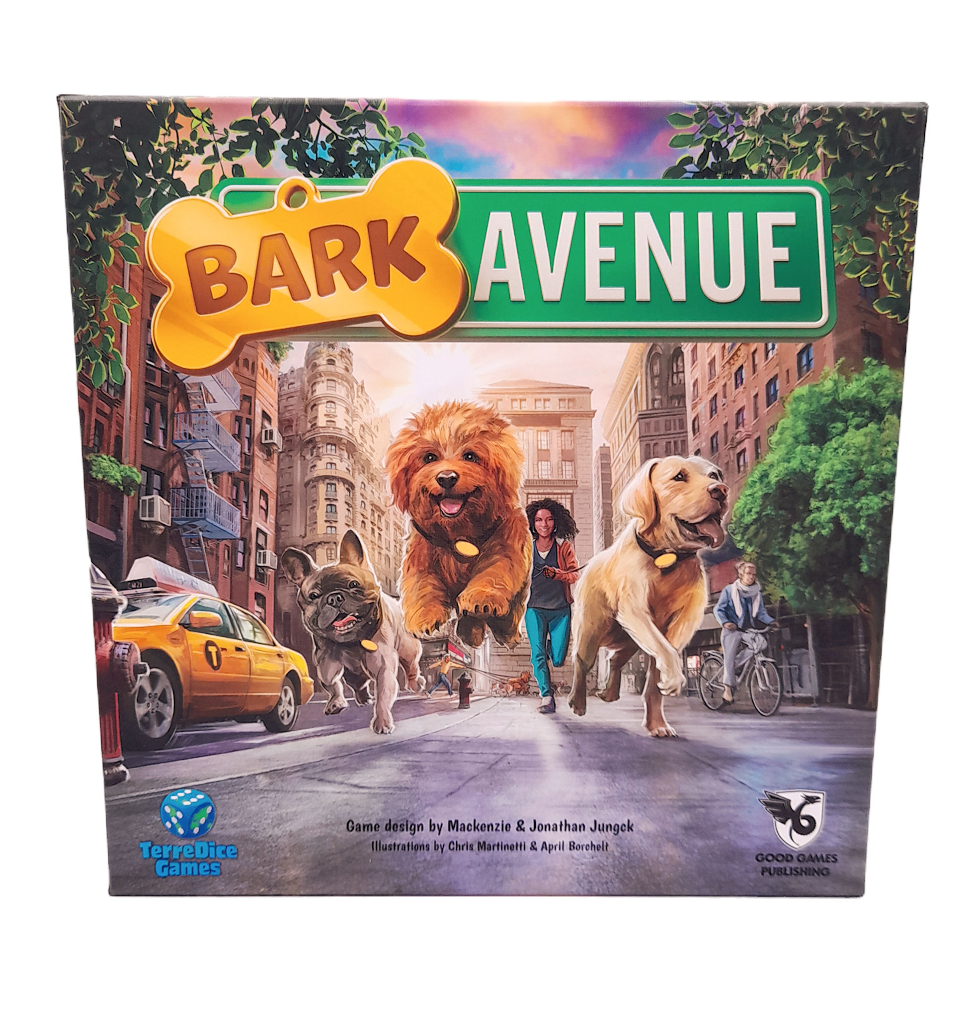 Bark Avenue Board Game Front Cover