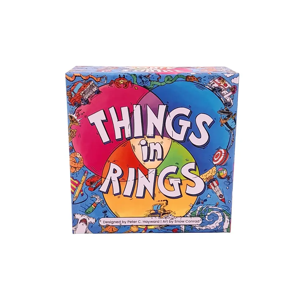 Things in Rings Board Game Front Cover