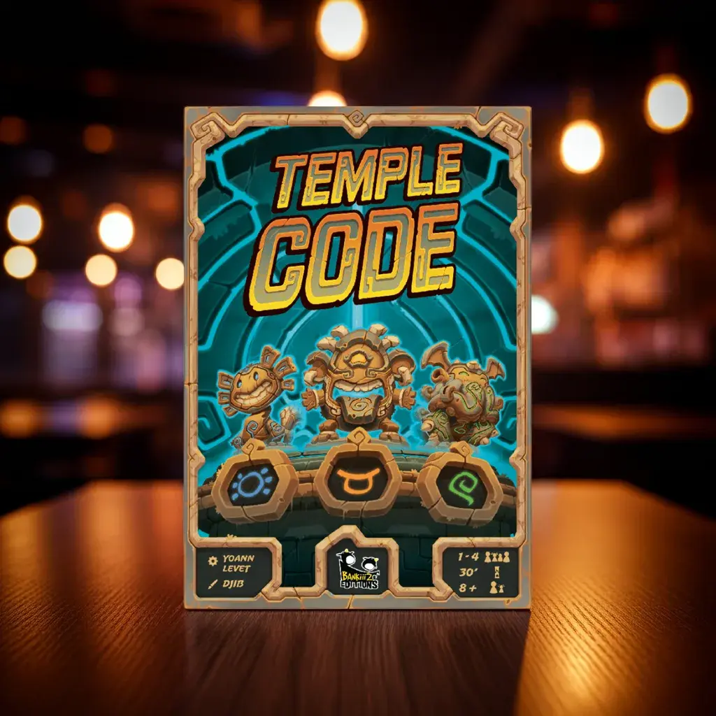 Temple Code Board Game Lifestyle Image