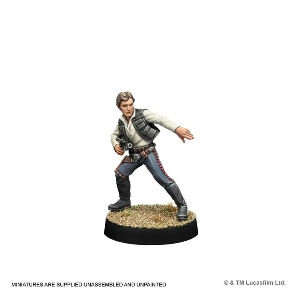 Star Wars: Legion - Scoundrel Han & Chewie Han Model