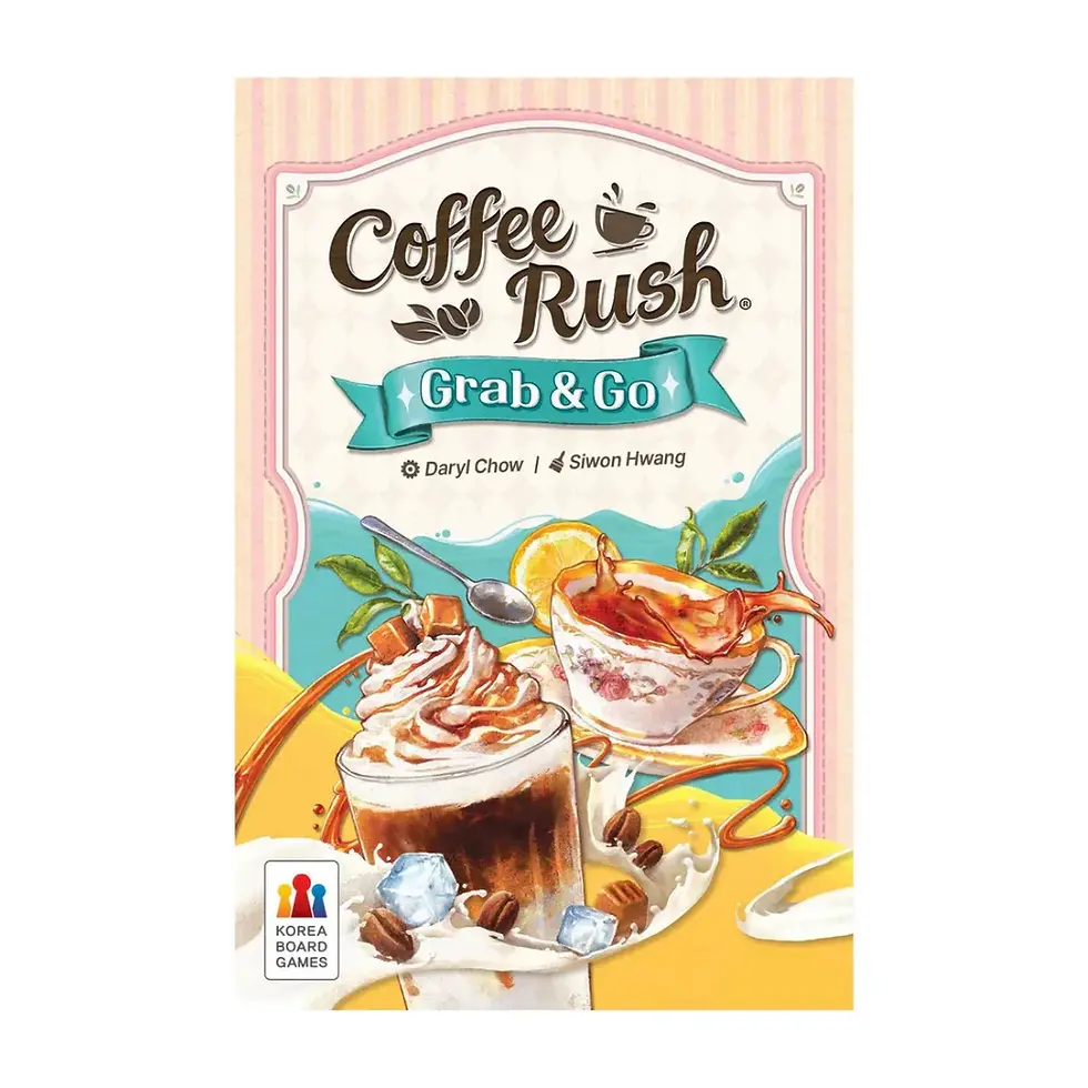 Coffee Rush : Grab & Go Board Game Front Cover