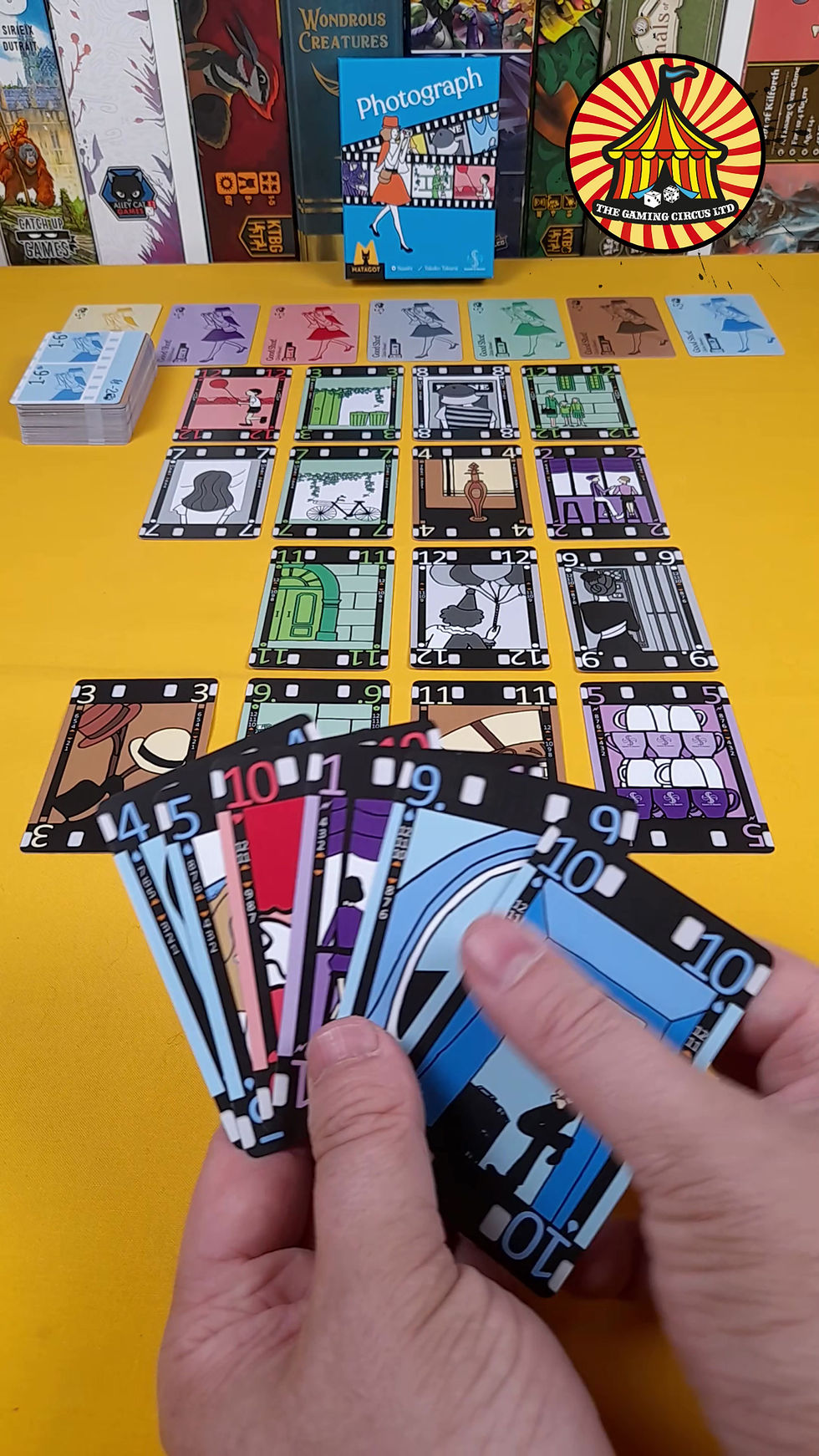 Thumbnail: Photograph Board Game Components