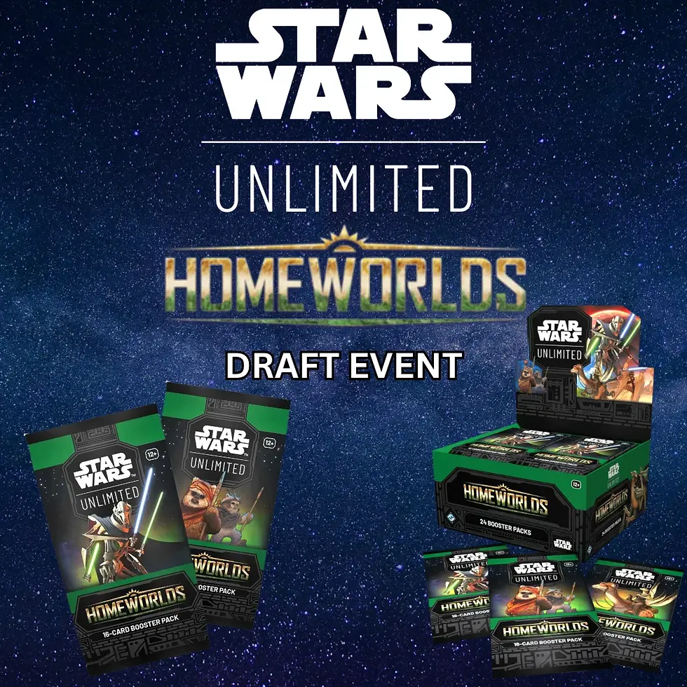 Star Wars Unlimited: Homeworlds Draft Event