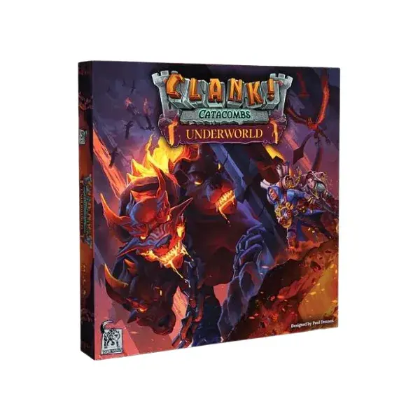 Clank! Catacombs: Underworld! Board Game Front Cover