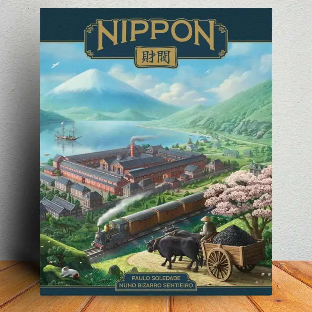 Nippon: Zaibatsu Emperor’s Edition Board Game Lifestyle Image