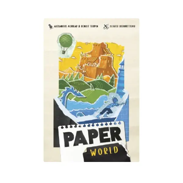 Paper World Board Game Front Cover