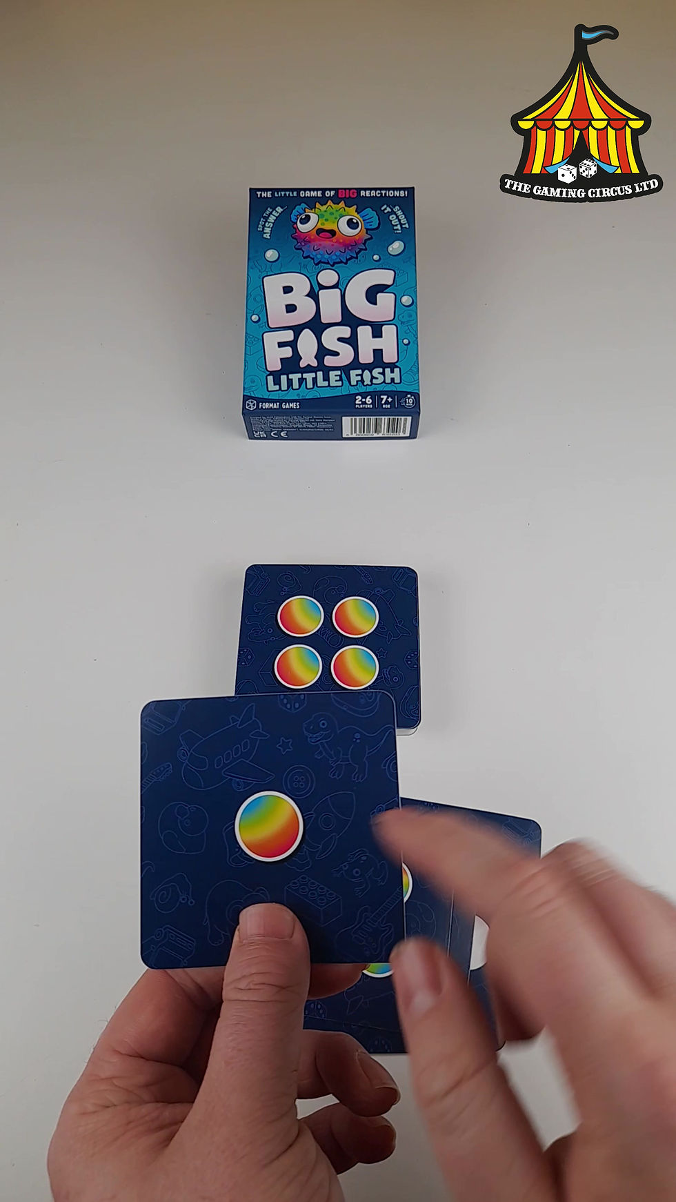 Thumbnail: Big Fish Little Fish Card Game How to Play Video