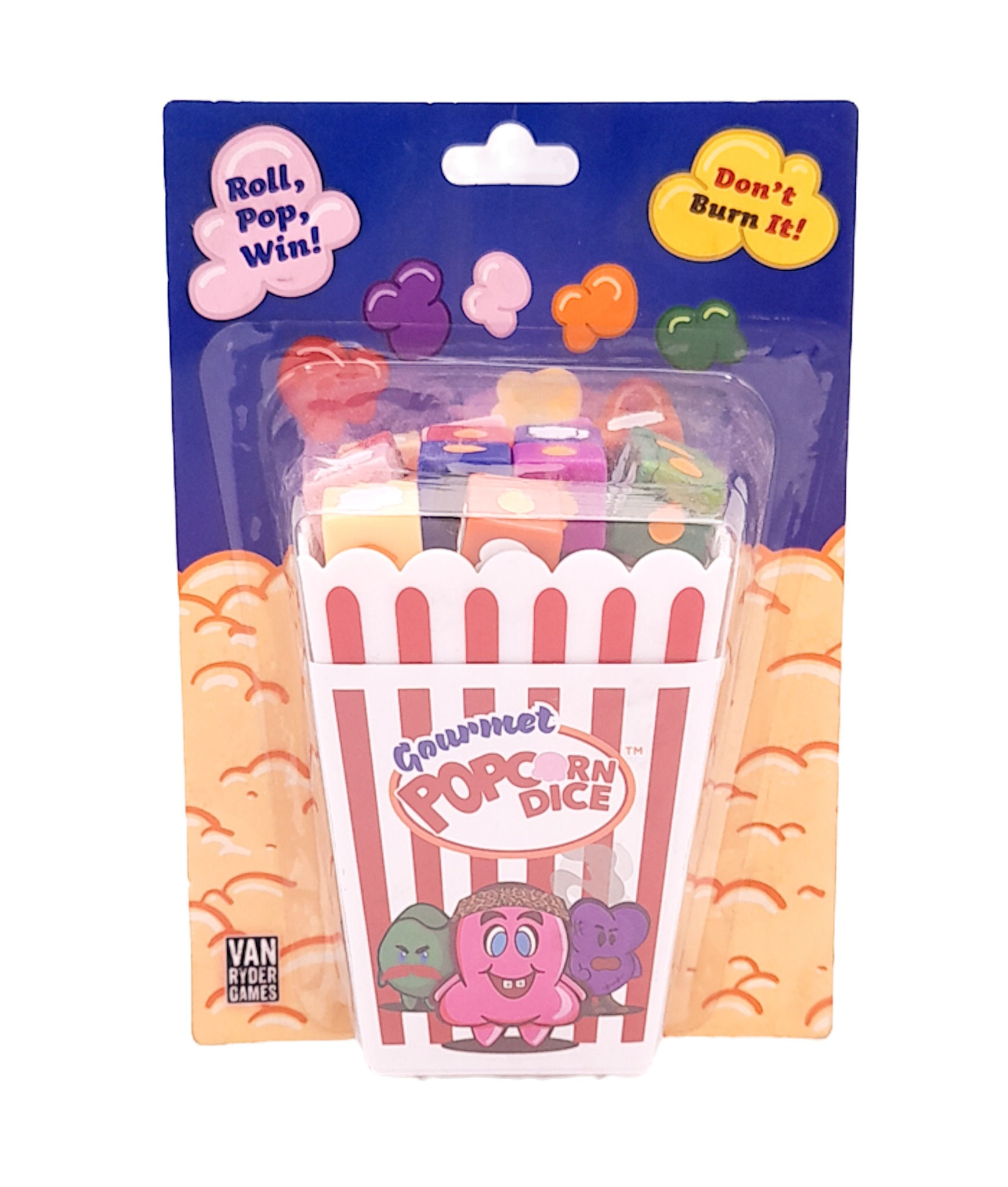 Gourmet Popcorn Dice Front Cover