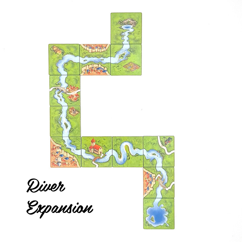 Thumbnail: Carcassonne Board Game River Expansion