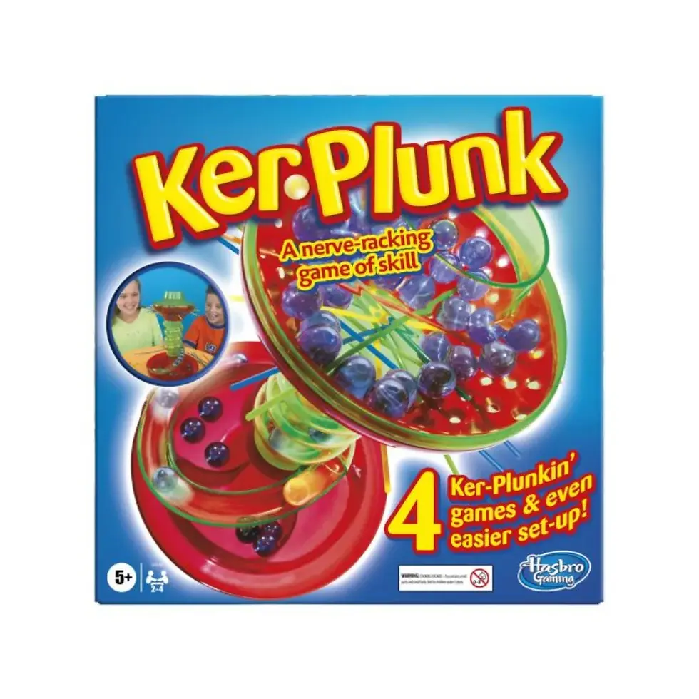 Kerplunk Board Game Front Cover