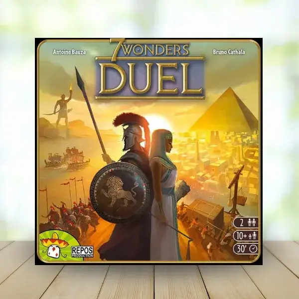 7 Wonders Duel Board Game Lifestyle Image
