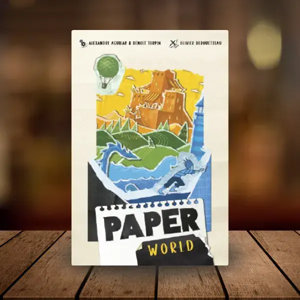 Paper World Board Game Lifestyle Image