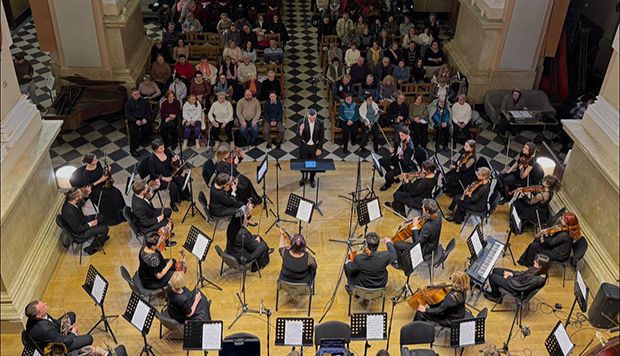 Vechir symfonichnykh premʼyer. Slyepchenko. Bohatyrʹov