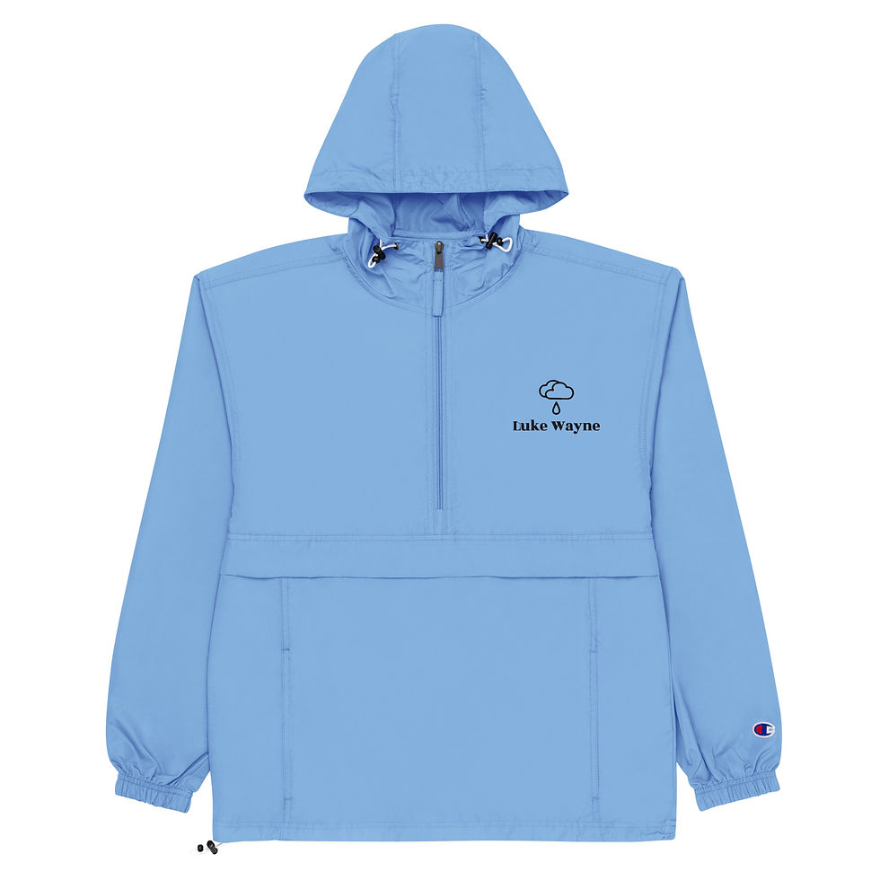 Thumbnail: Embroidered Champion Packable Jacket