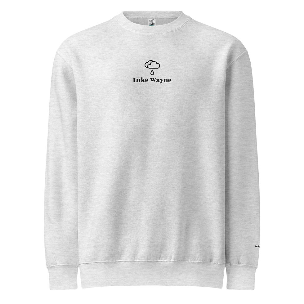 Thumbnail: Unisex premium crew neck sweatshirt