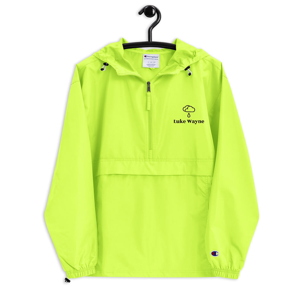 Thumbnail: Embroidered Champion Packable Jacket