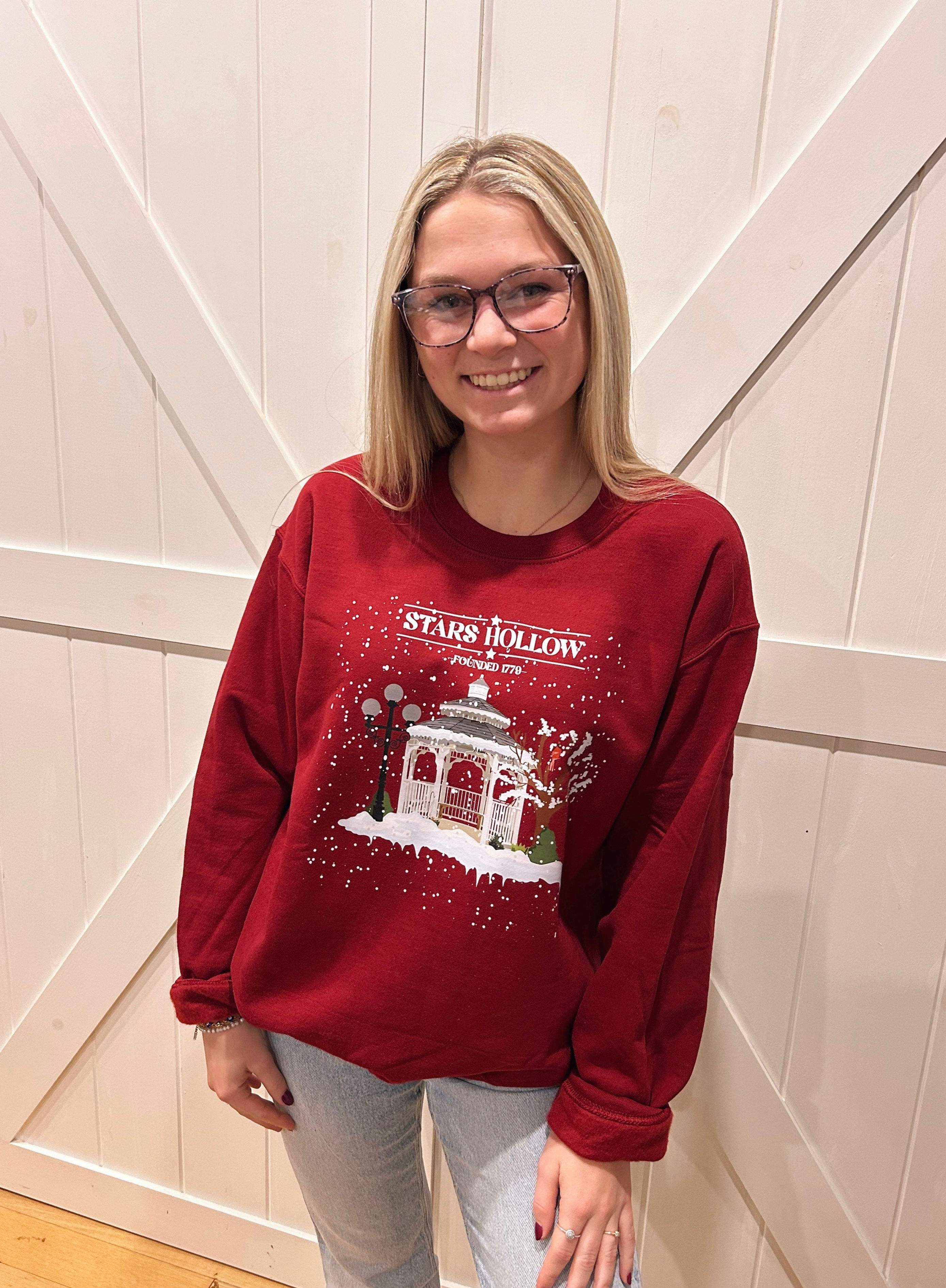 Stars Hollow Winter (from 'Gilmore Girls') Crewneck Sweater