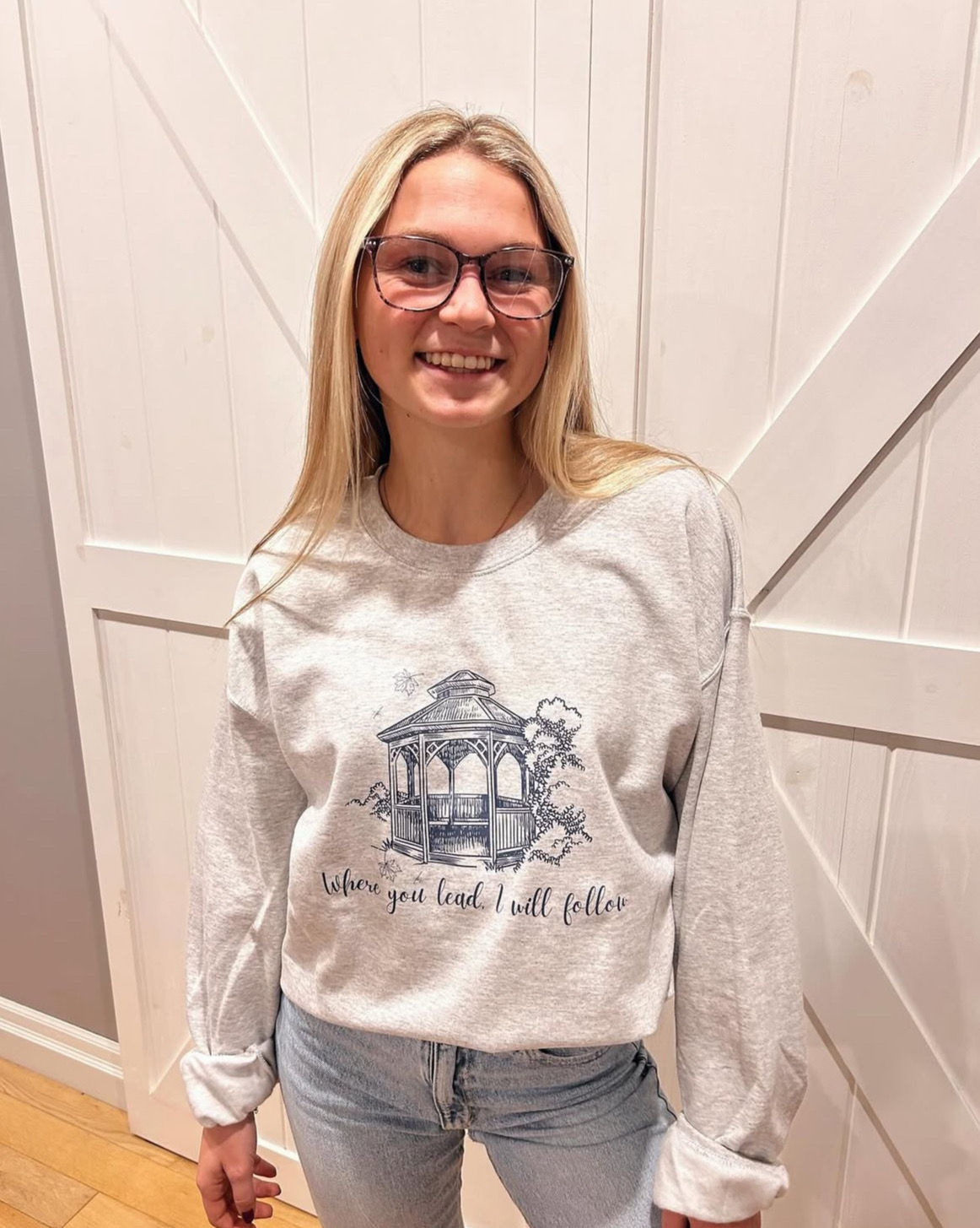 Where you lead, I will follow (from 'Gilmore Girls') Crewneck Sweater