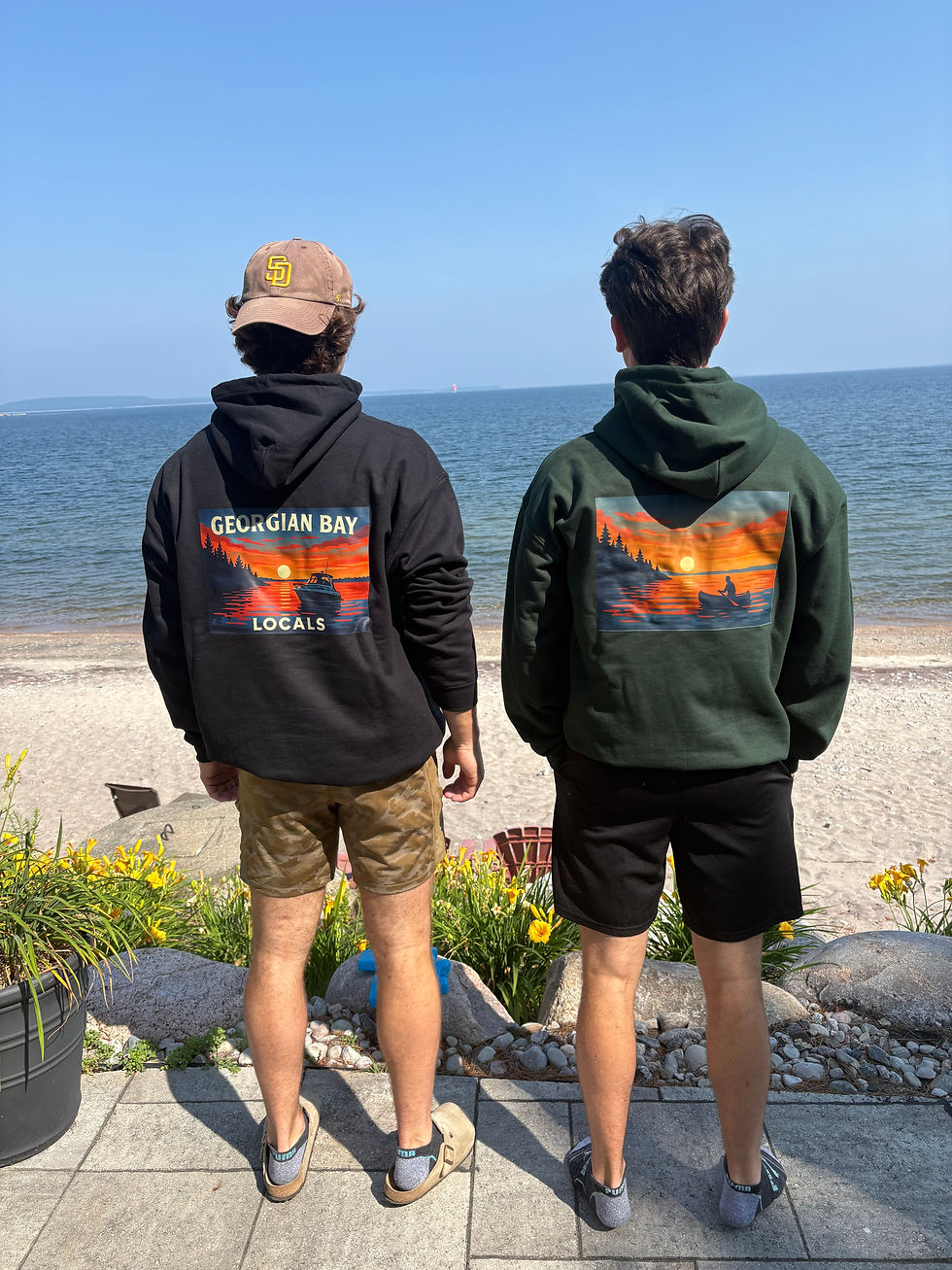 Thumbnail: Georgian Bay Locals Sunset Hoodie
