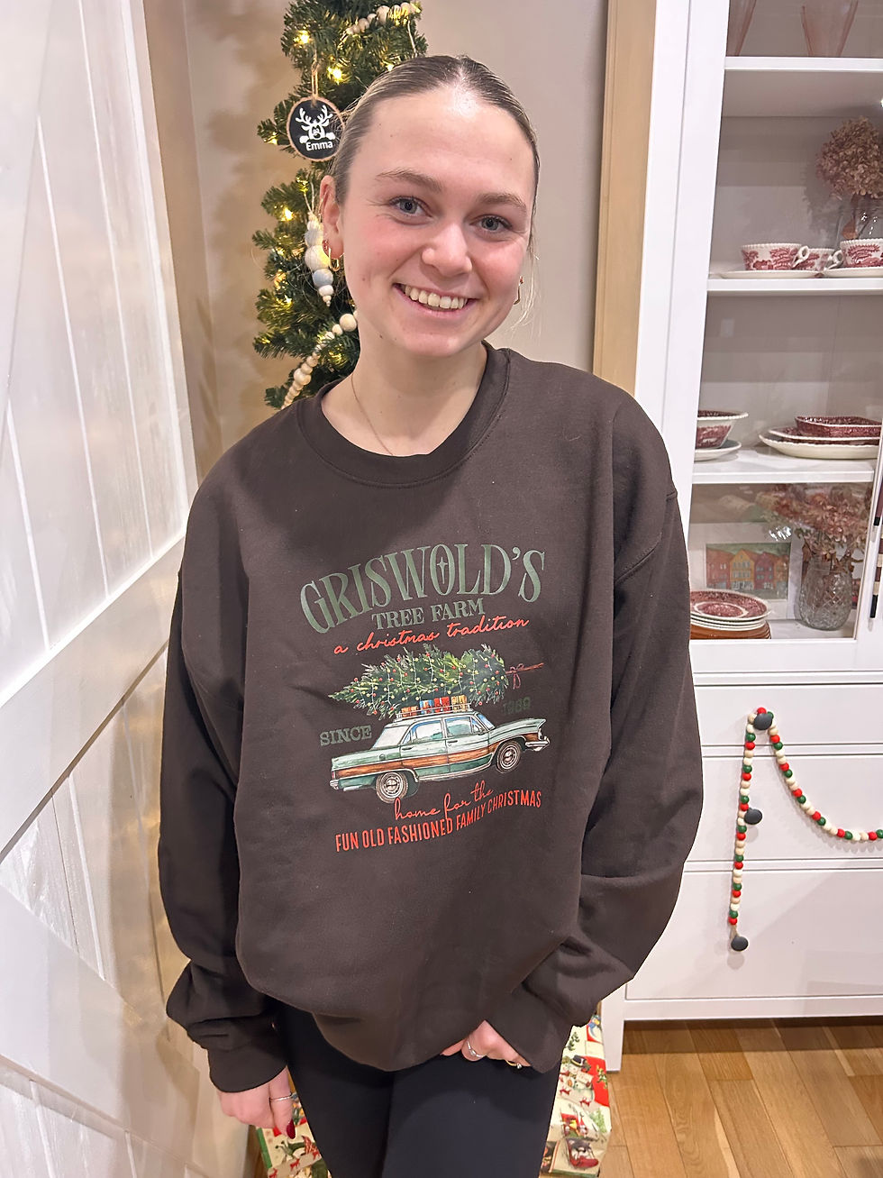 Thumbnail: Griswold's Tree Farm Crewneck Sweater