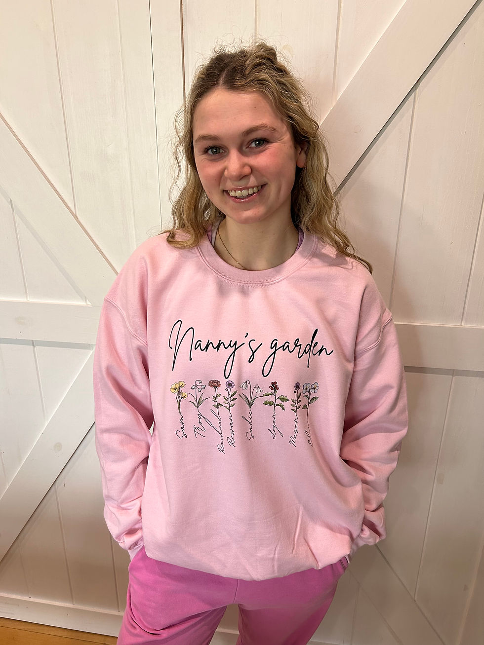Thumbnail: Grandma's Garden Crewneck Sweater