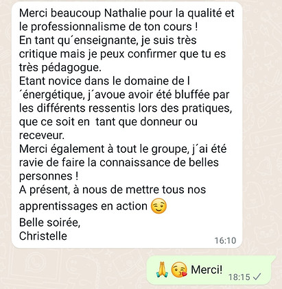 Témoignagev du cours