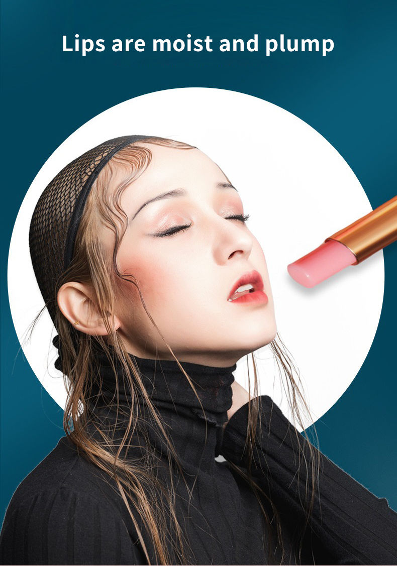 Thumbnail: Peach Color Change Lipstick Non-Stick Cup Jelly Lipstick Moisturizing Moisturizi