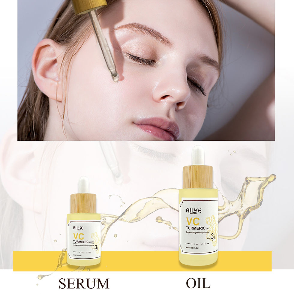 Thumbnail: AILKE Organic Turmeric Whitening Skin Care Set, with Vitamin C, Clean Skin, Redu