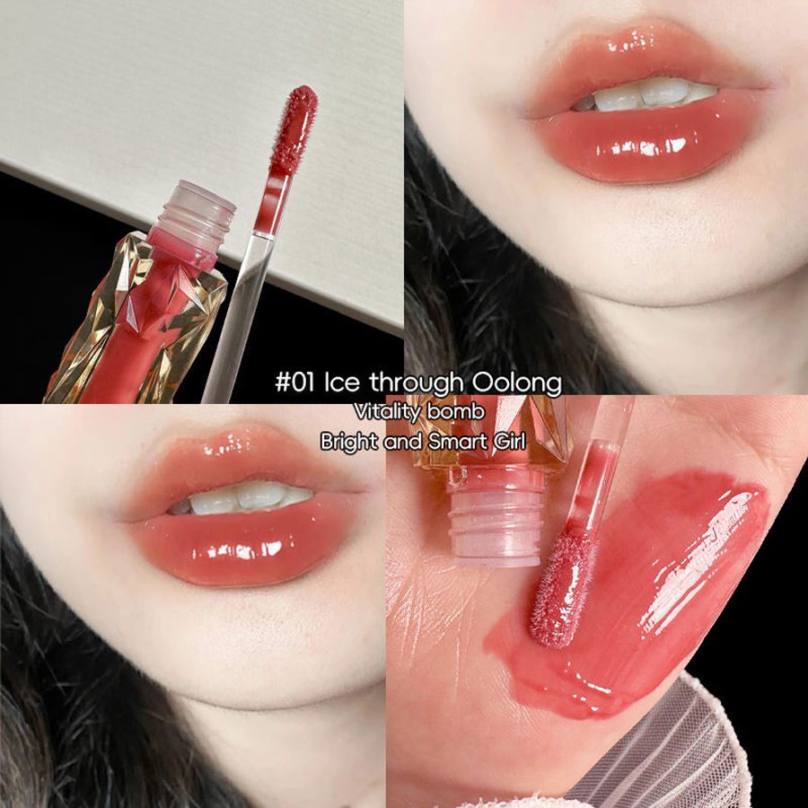 Thumbnail: Lip Gloss Long-lasting Moisturizing Easy Halo-dyeing Waterproof Mirror Water Gla