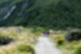 Treking in Hooker Valley Aoraki Mount Cook