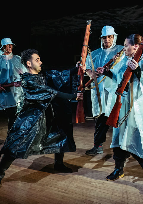 The Great Dictator Malta, Theatre in Malta, Charlie Chaplin, Nikolai Azzopardi Productions, Malcolm Galea, Jamie Cardona