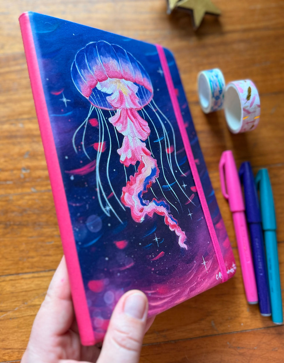 Thumbnail: The Jellyfish A5 blank notebook