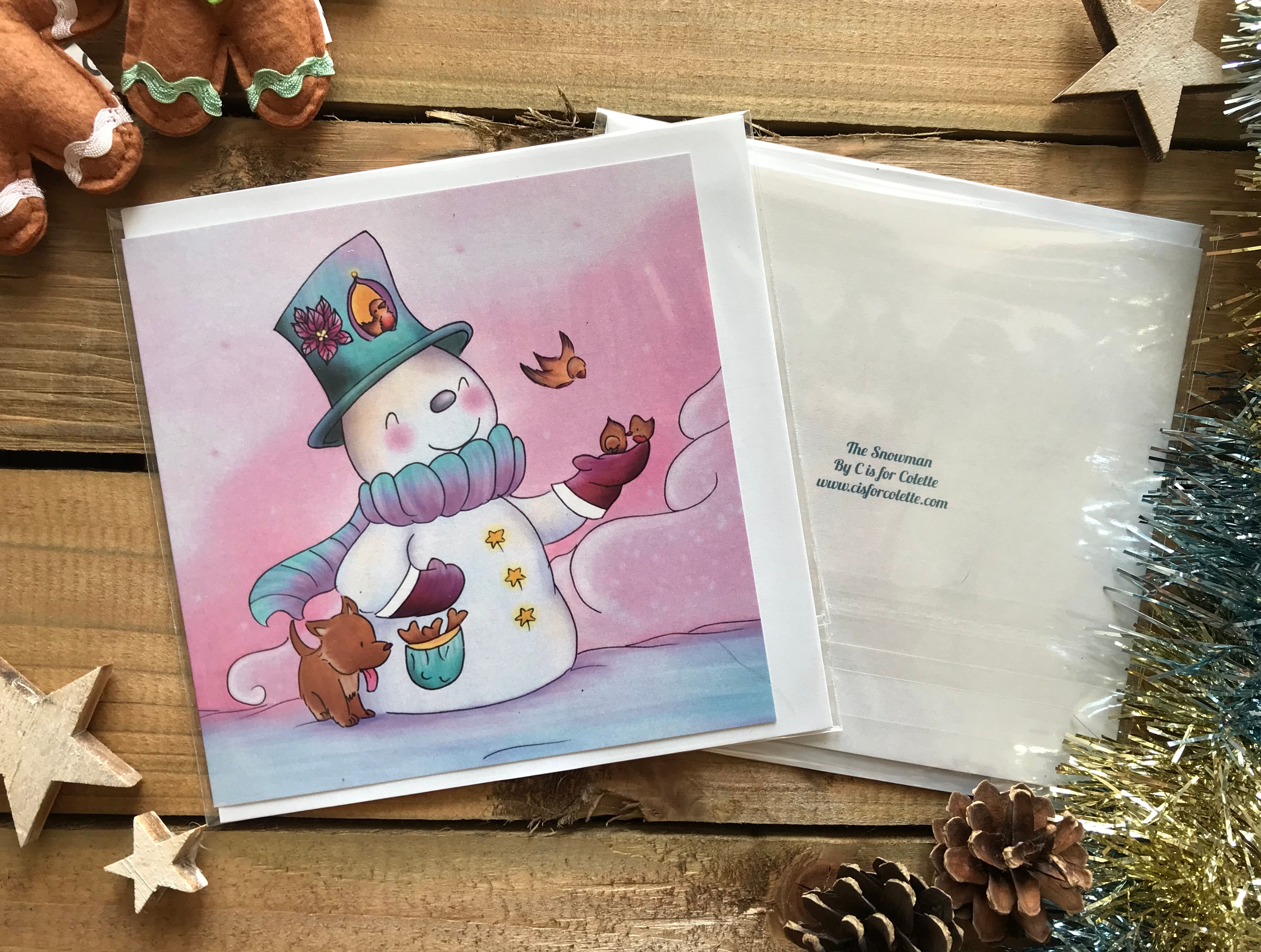 The Snowman Greeting Card