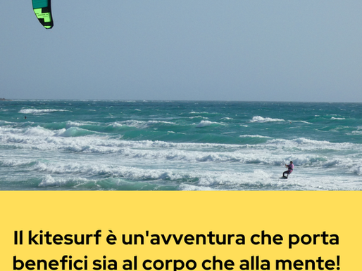 Benefici del kitesurf