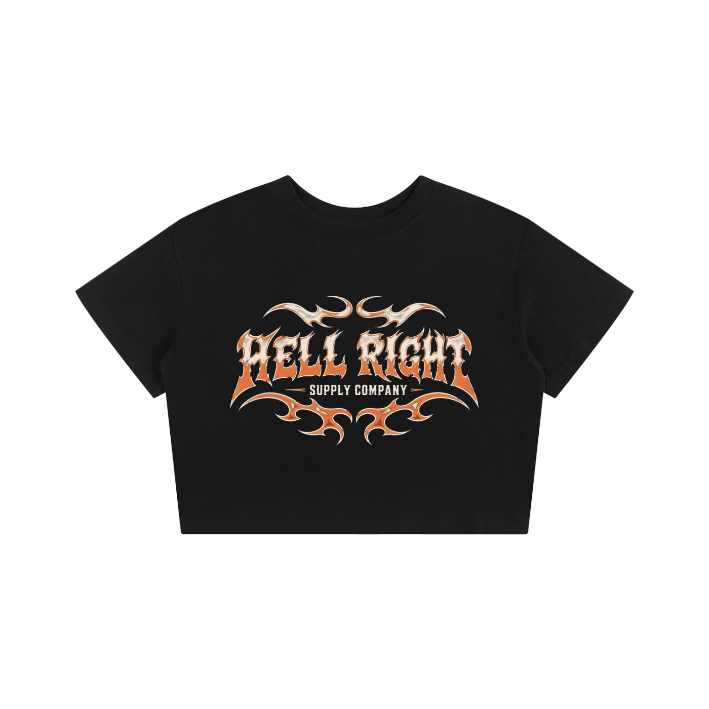 HELLFIRE WOMANS BABY TEE