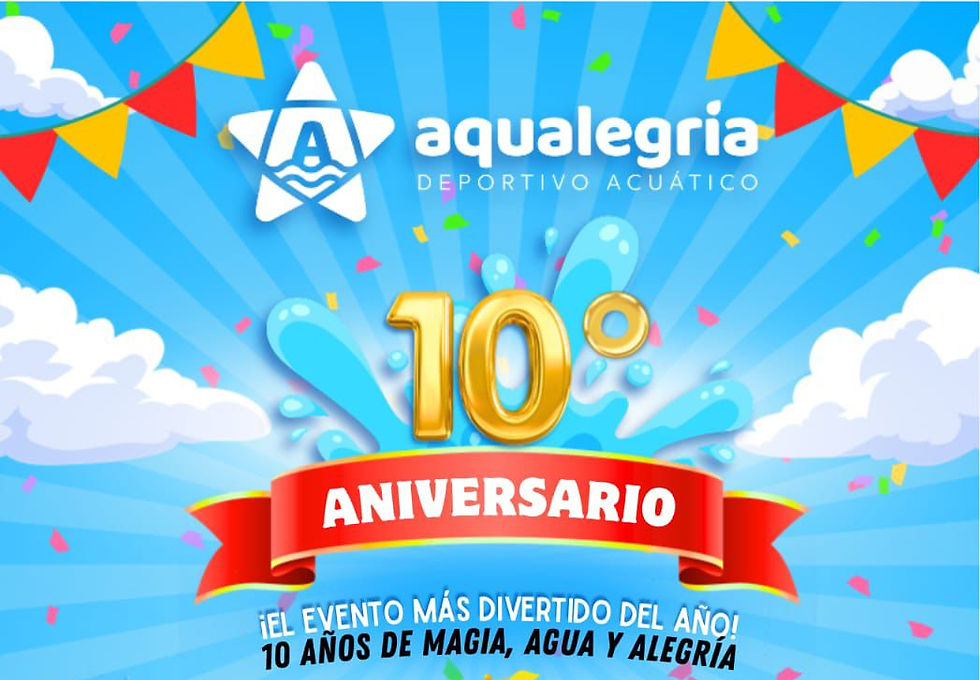 10° Aniversario Aqualegria 🩵