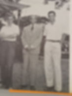 (L-R) Douglas Manley, Norman Manley, Michael Manley (all decesead)