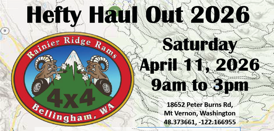 Hefty Haul Out hosted by Rainier Ridge Rams