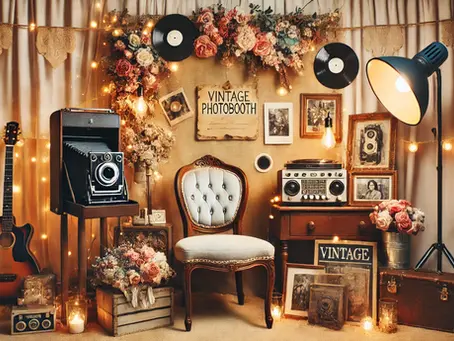 Pourquoi choisir un photobooth vintage pour votre mariage ?